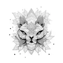 evergreen tattoo design idea