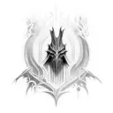 nazgul tattoo design idea