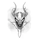 marvel venom tattoo design idea