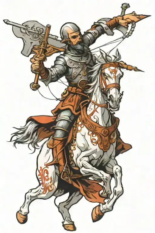 Don Quixote of La Mancha tattoo tattoo design idea