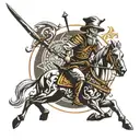 don quixote tattoo design idea