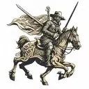 don quixote tattoo design idea