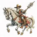 don quixote tattoo design idea