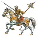 don quixote tattoo design idea