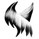 Wing tattoo design idea