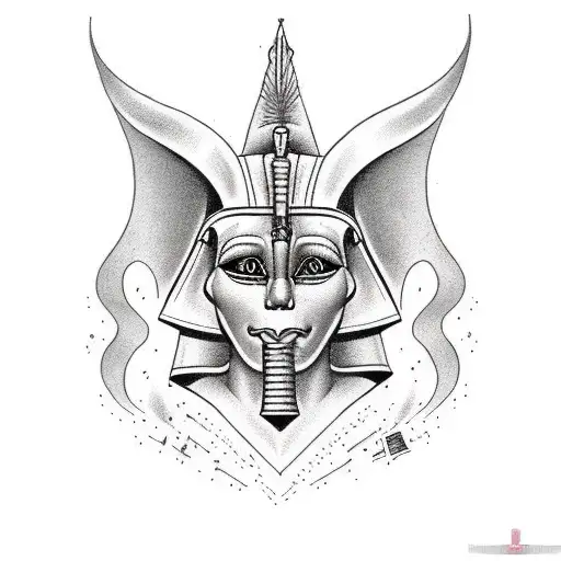 sphinx tattoo design idea