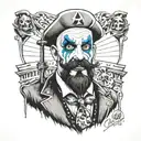 captain spaulding tattoo design idea