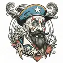 captain spaulding tattoo design idea