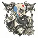 captain spaulding tattoo design idea