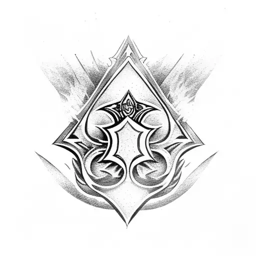 Ace of Spades tattoo design idea