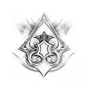 Ace of Spades tattoo design idea