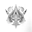 Ace of Spades tattoo design idea