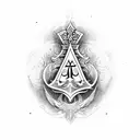 Ace of Spades tattoo design idea