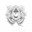 Ace of Spades tattoo design idea