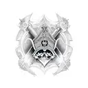 Ace of Spades tattoo design idea