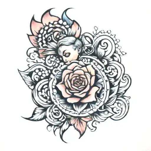 p!nk tattoo design idea