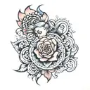 p!nk tattoo design idea