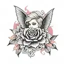 p!nk tattoo design idea