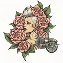 p!nk beautiful trauma tattoo design idea
