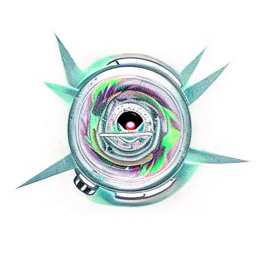 Skate spinning  tattoo design idea