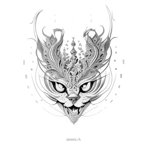 medalha de Sao Bento tattoo design idea