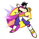 incorporate elements from sailor moon, dragonball z, and Pokémon into a dynamic sleeve tattoo tattoo design idea