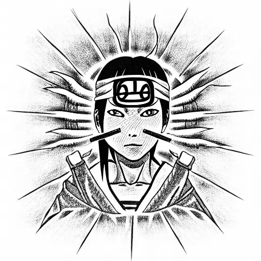 itachi uchiha tattoo design idea