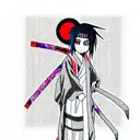 Itachi tattoo design idea