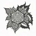 hermetism tattoo design idea