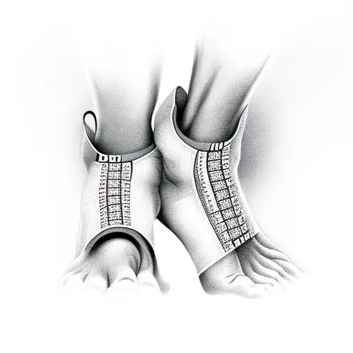 to cover an ankle surgery scar tattoo design idea