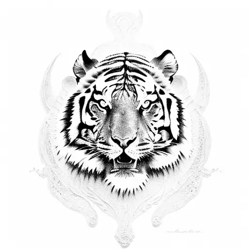 puli for tiger  tattoo design idea