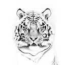 puli for tiger  tattoo design idea