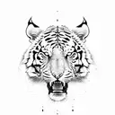 puli for tiger  tattoo design idea