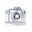 canon rebel T7 camera with lighthouse in the lens tattoo design idea