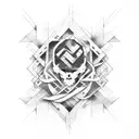 linkin park tattoo design idea