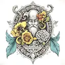 Finnish folk lore Kalevala tattoo design idea