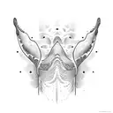 whale tail tattoo design idea