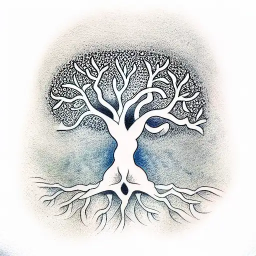 Tree of Life tattoo design idea