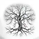Tree of Life tattoo design idea