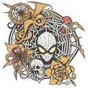 phantom troupe spider tattoo tattoo design idea