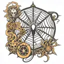 phantom troupe spider tattoo tattoo design idea