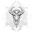 aries aquarius libra scorpio tattoo design idea