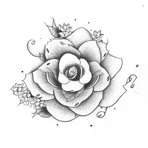 Jasmine Flower, Dream tattoo design idea