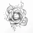 Jasmine Flower, Dream tattoo design idea