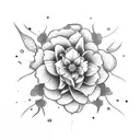 Jasmine Flower, Dream tattoo design idea