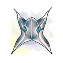 manta ray tattoo design idea