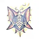 manta ray tattoo design idea