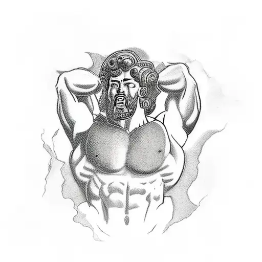 Hercules Tattoo Design by kestraelflight on DeviantArt