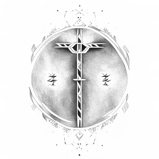Esmé in ogham script tattoo design idea