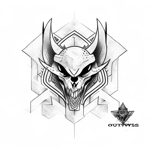 Outlaws Mortorcycle Clube tattoo design idea